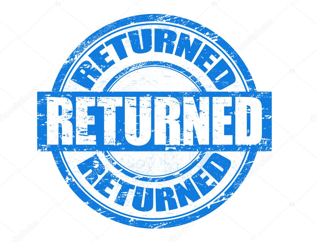 Returned stamp — Stock Vector © roxanabalint 4412268