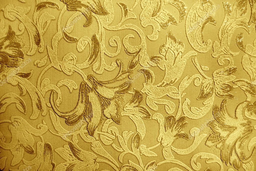 Retro luxury floral engraving wallpaper — Stock Photo © studioDG #5235979