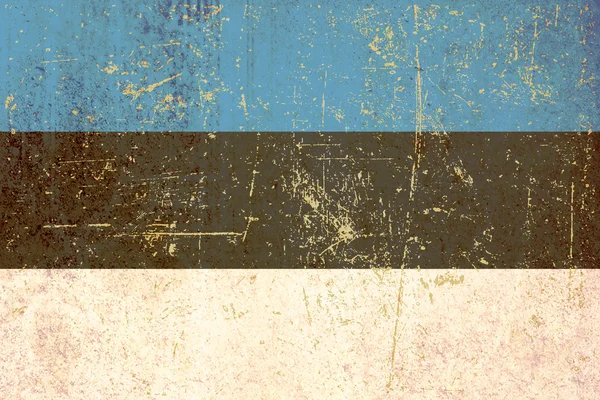 Estonia flag grunge by Adam Golabek - Stock Photo