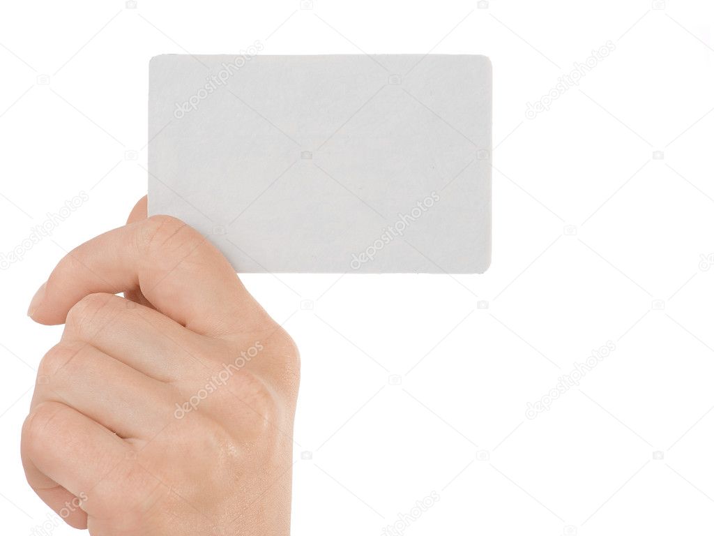 A Blank Card