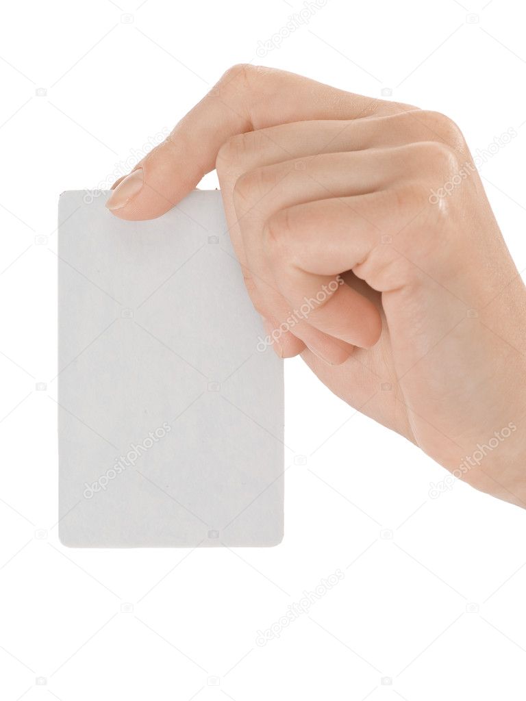 A Blank Card