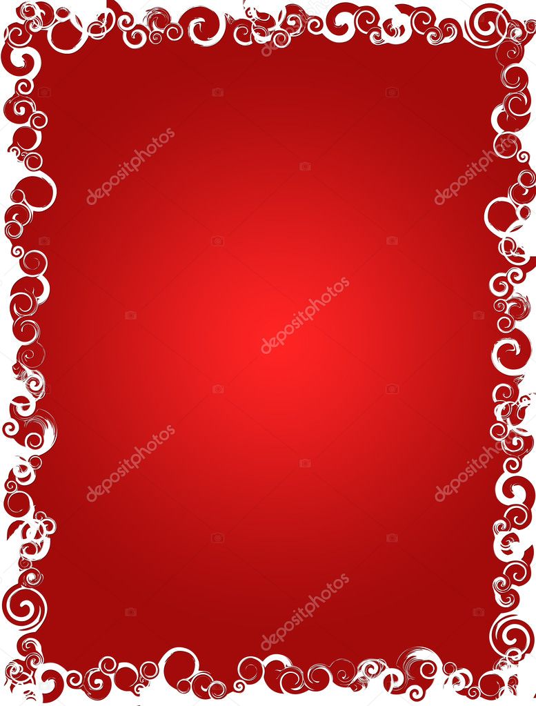 White swirl border — Stock Photo © motionkarma #5097309