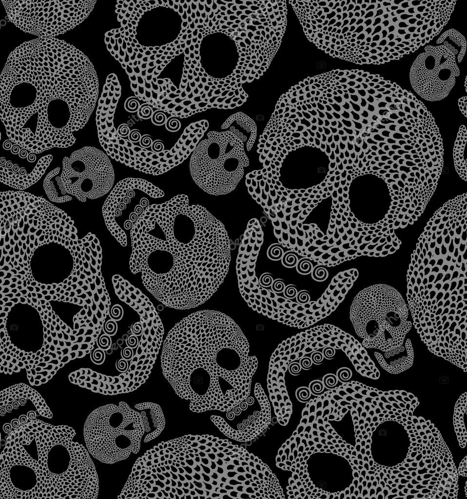 pattern skull