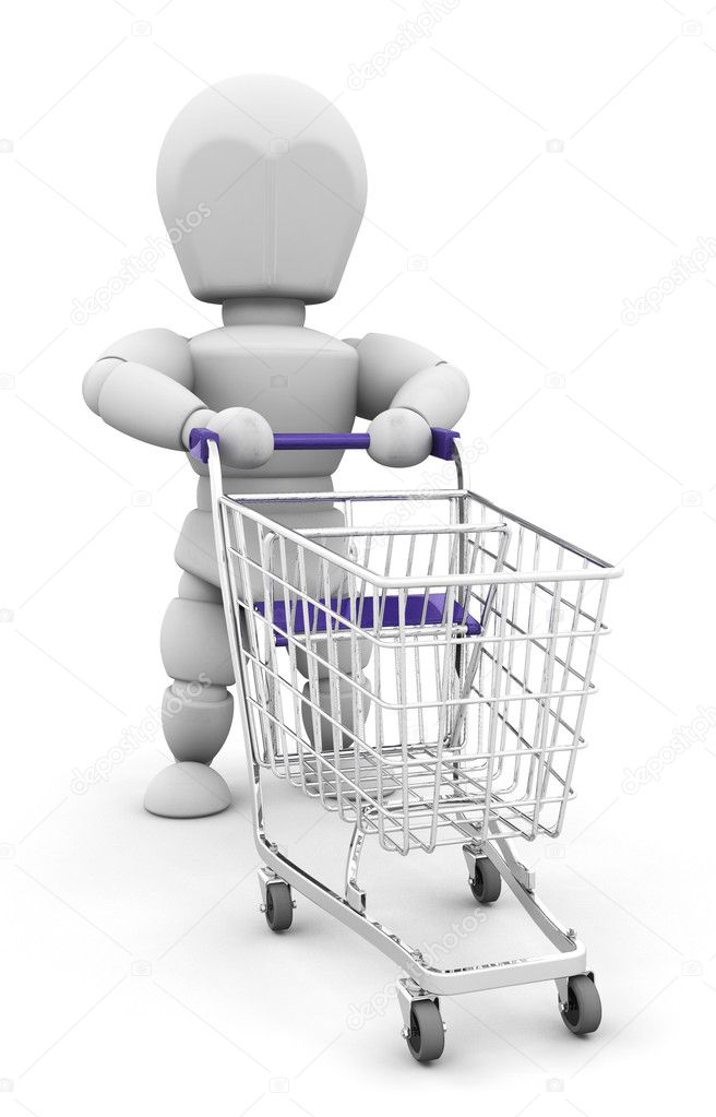 A Person Shopping