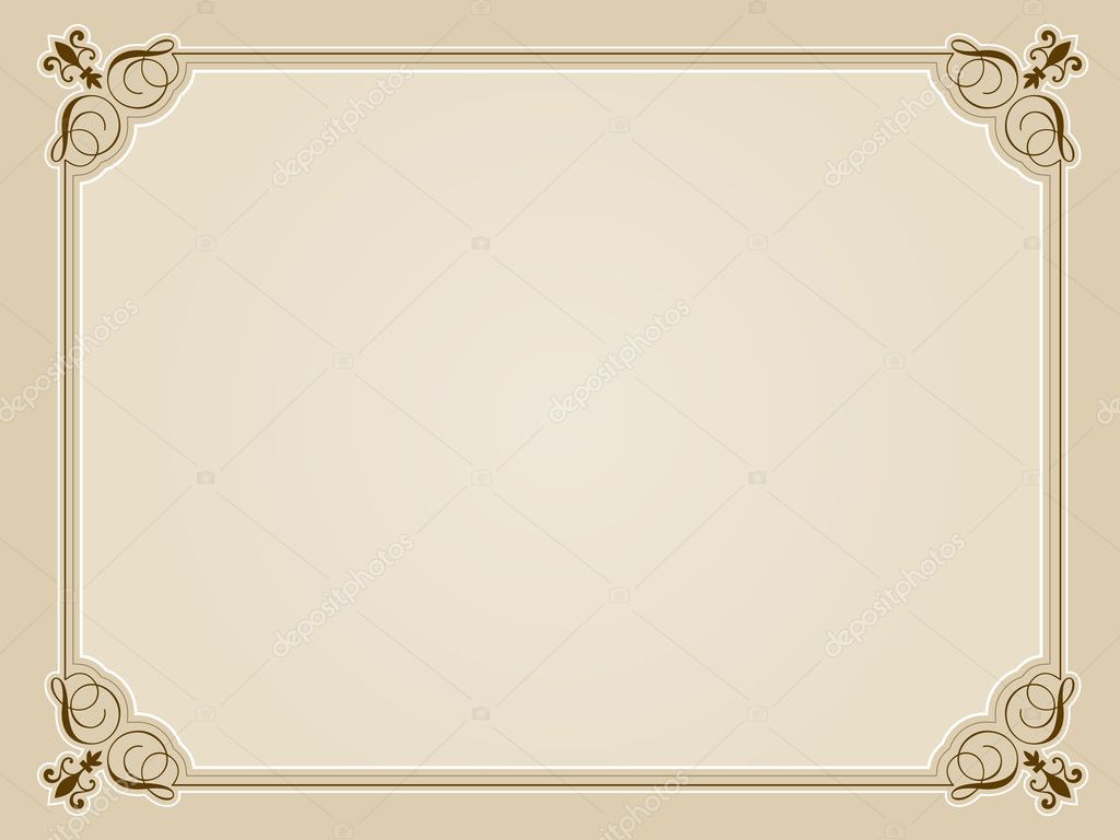 Blank Certificate Design