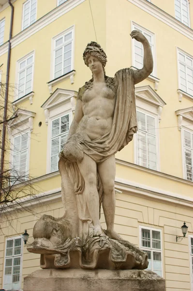 Ancient Greek goddess statue