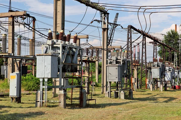 Electric equipment substation , electricity