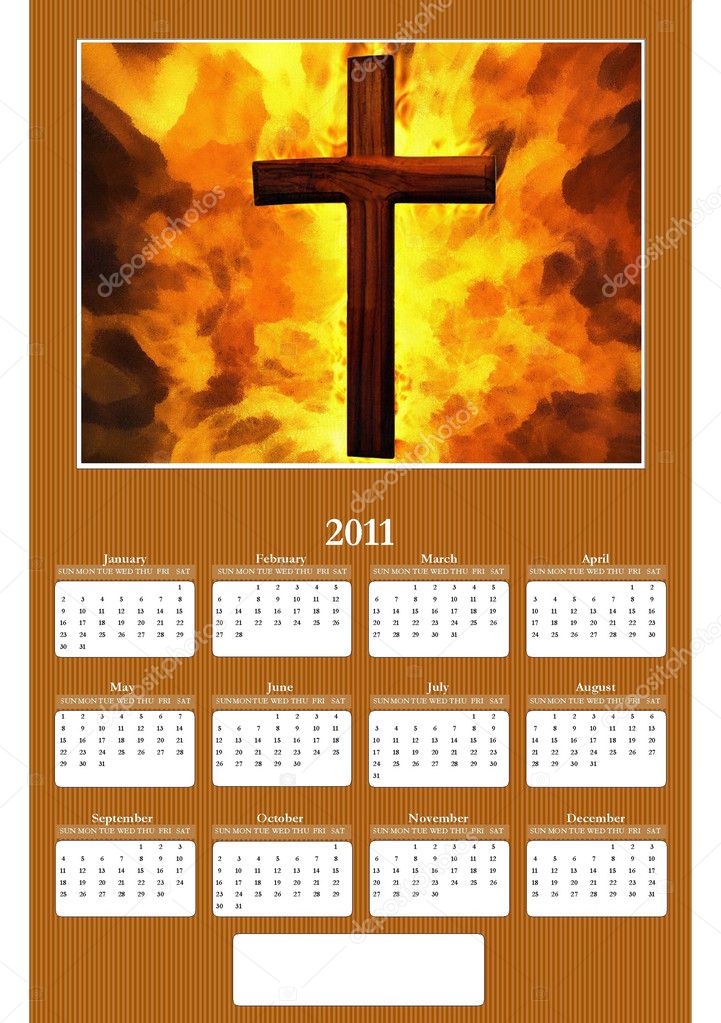 annual calendar 2011. 2011 Annual Calendar - Flaming
