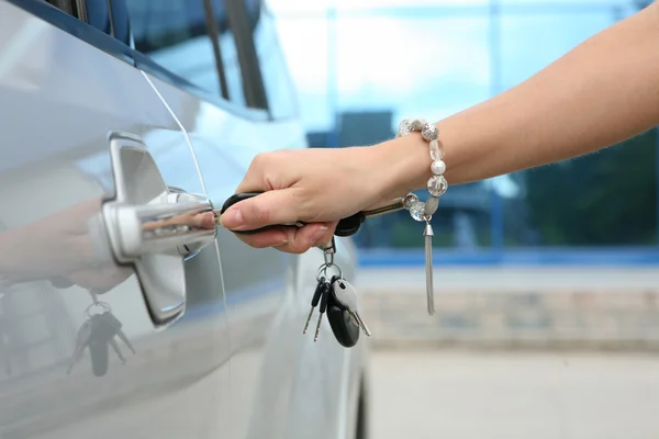 Handle electronic car key