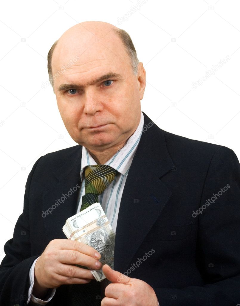 man in money