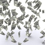 FOTO DINERO VOLANDO foto dinero volando: