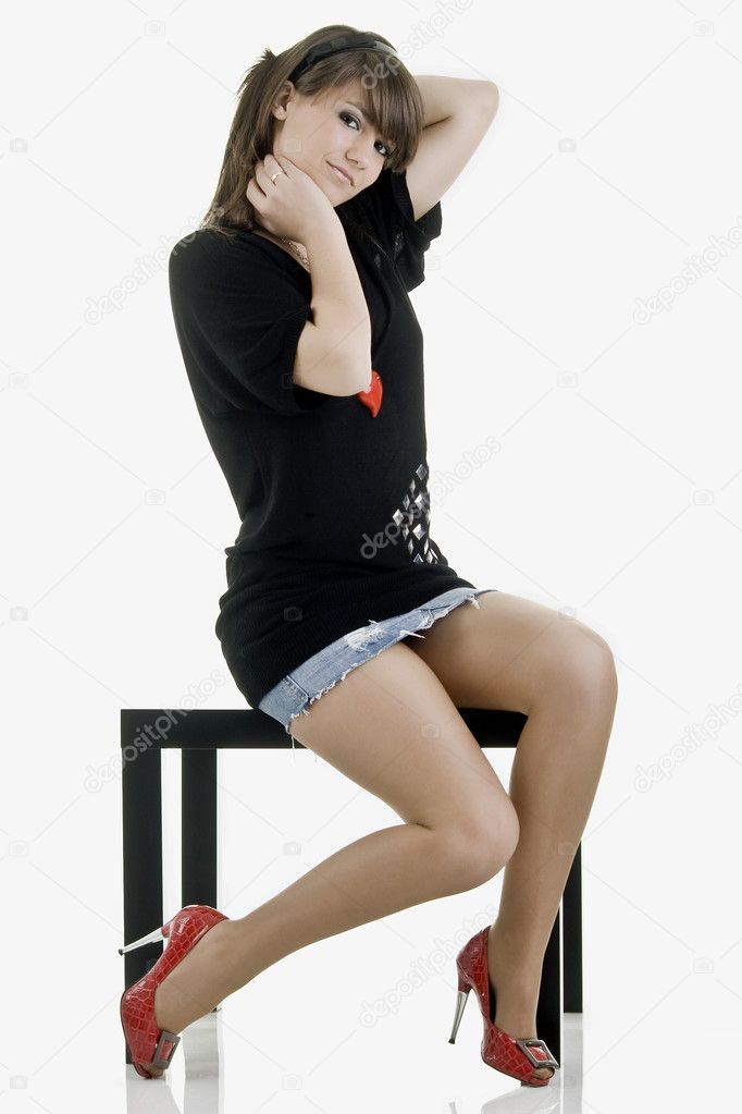 Female Model Sitting