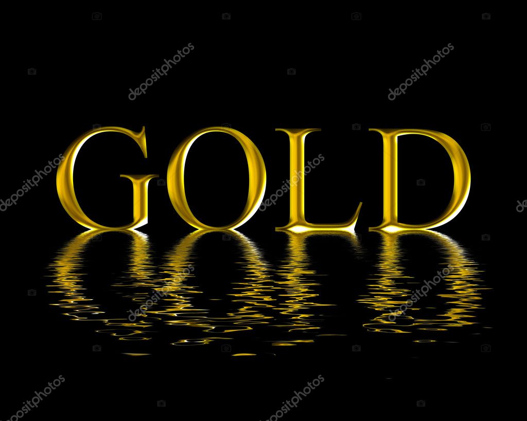 Gold Text