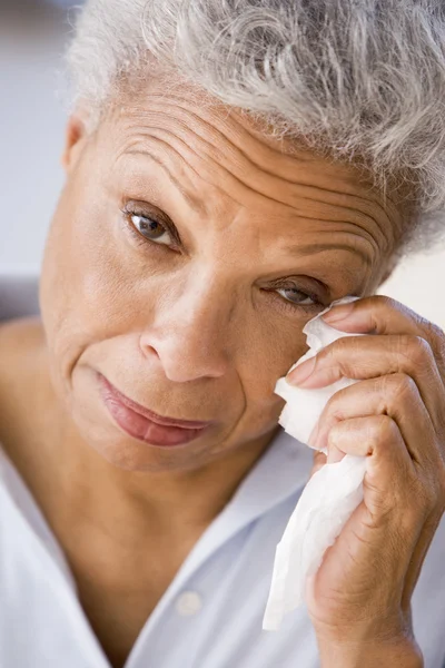 Woman Wiping Away Tears by Woman Wiping Away Tears by