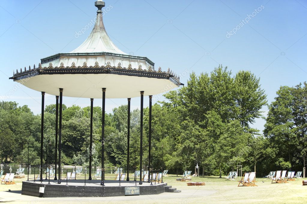 200 Chairs Around A Gazebo