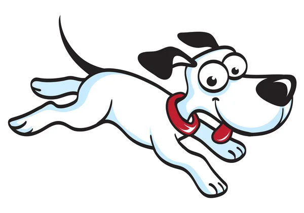 cartoon dog running. Running Dog Cartoon