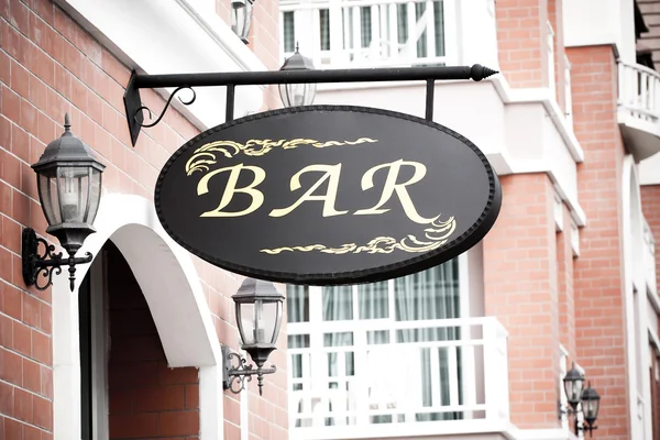 bar sign