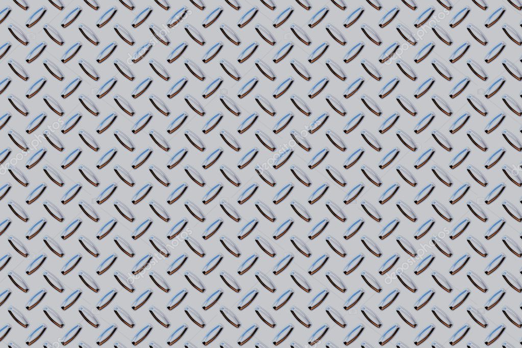 Diamond plate texture gray - blue — Stock Photo © UltraONE #4682264