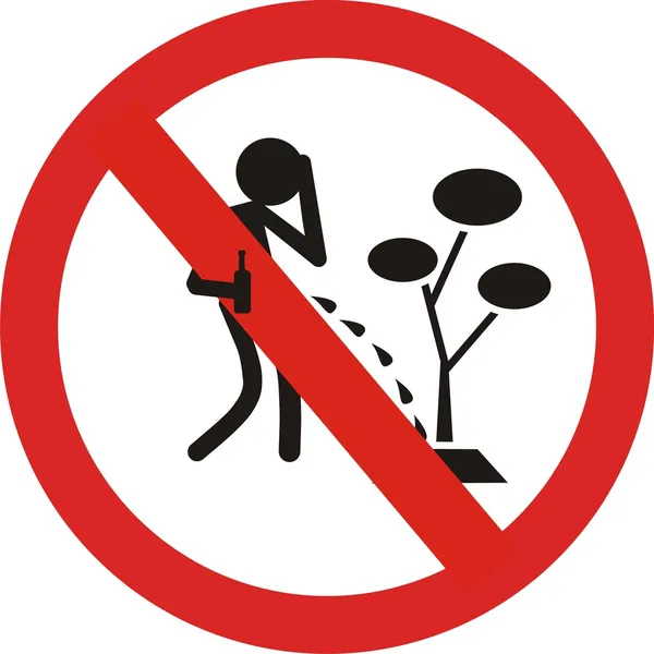 No Drinking Sign