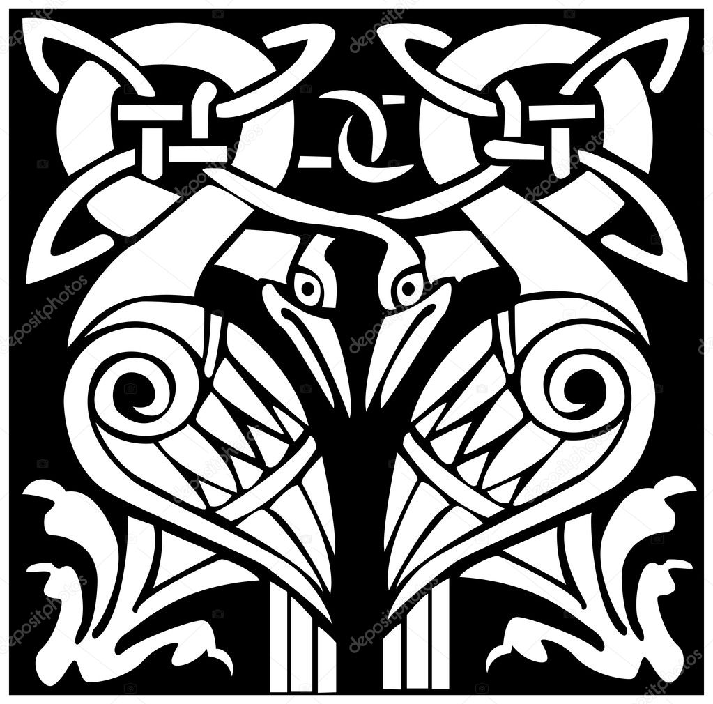 celtic wolf knot