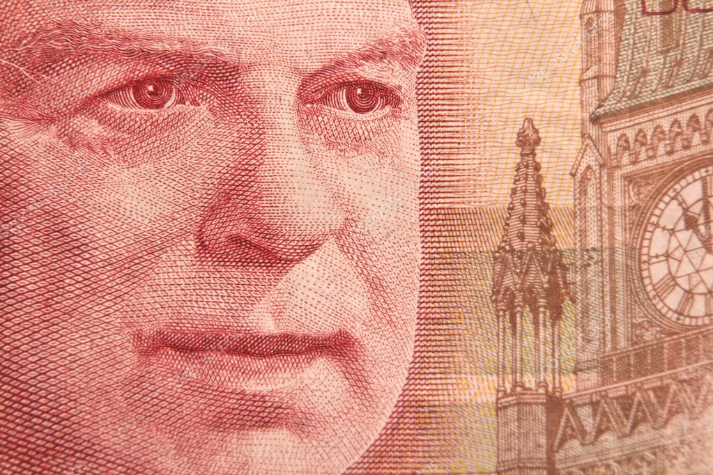 Closeup des porträts von william lyon mackenzie king auf eine kanadische 50 ...