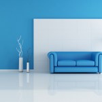 Sala azul — Foto de Stock #4893330 — Depositphotos