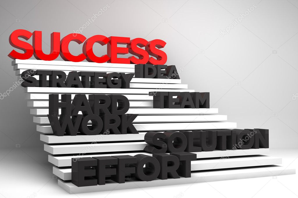 Stairway To Success 3D — Stock Photo © Gravityimaging #5303940