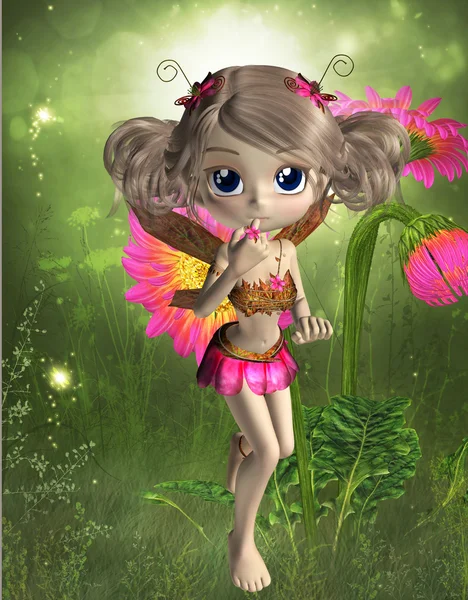 Toon fairy by Annegret Ebert - Stock Photo