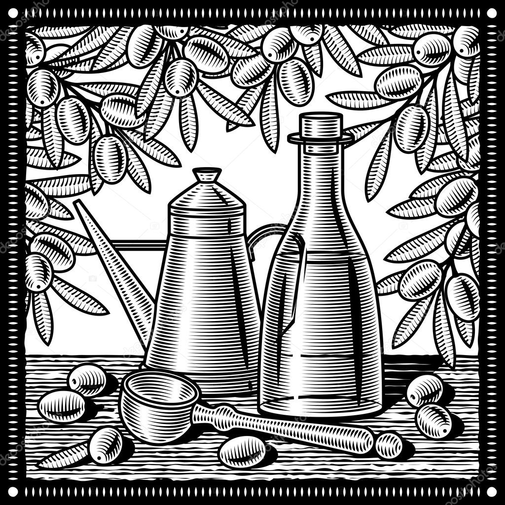 http://static5.depositphotos.com/1051312/511/v/950/depositphotos_5110362-Retro-olive-oil-still-life-black-and-white.jpg