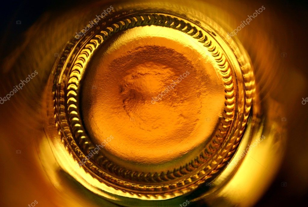 Abstract beer bottle bottom — Stock Photo © harmkruyshaar 5148851