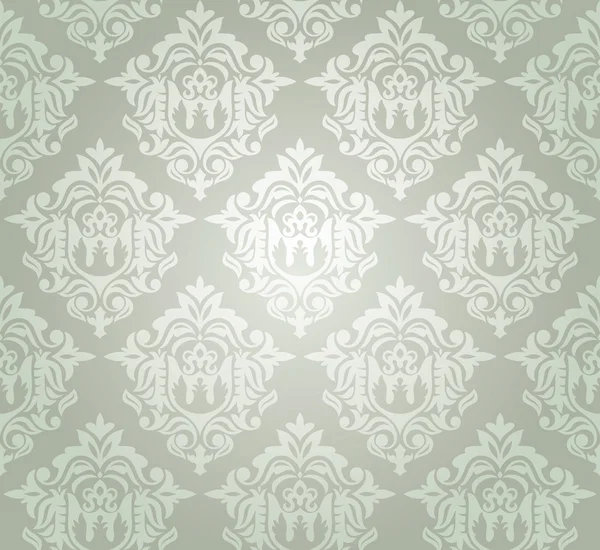 Damask Wallpaper on Seamless Damask Wallpaper   Stock Vector    Konstantin Zakharov