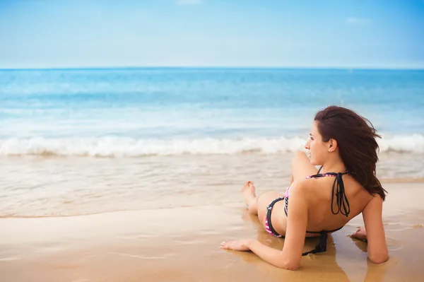 Relaxing At The Beach — Stock Photo #5184939