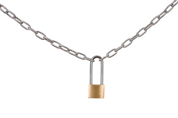 stock image Padlock and chain