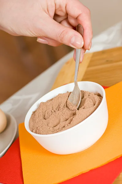 stock image Dessert from cacao