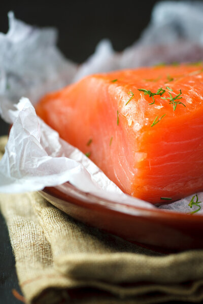 Smoked salmon