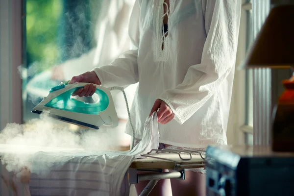 stock image Ironing