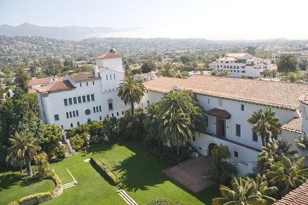 Santa Barbara city ,View from Courthouse building tower.Ca,USA — Stock Photo, Image