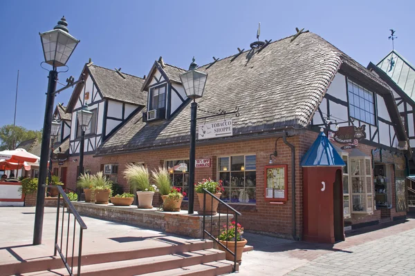 Solvang Είναι Πόλη Της Σάντα Μπάρμπαρα County Καλιφόρνια Ηνωμένες Πολιτείες Royalty Free Εικόνες Αρχείου