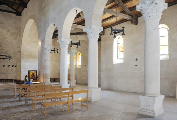Iglesia Tabgha, interior — Foto de Stock