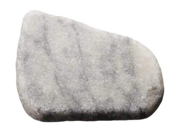 Flat marble tile, isolated — Stock Photo, Image