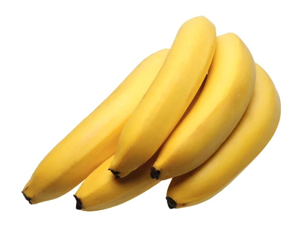 Bananen, geïsoleerd — Stockfoto