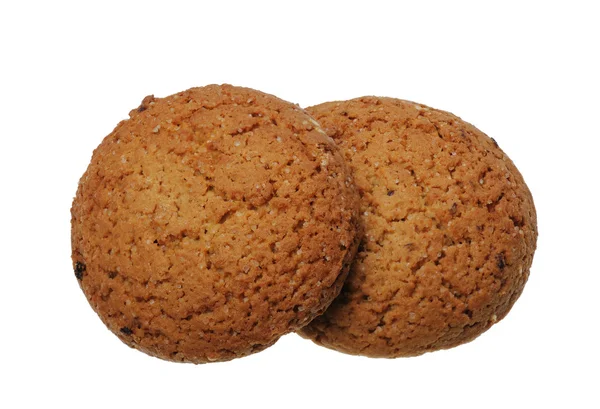 Un teanc de cookie-uri, izolate — Fotografie, imagine de stoc