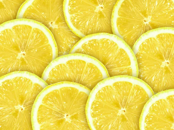 Pozadí abstraktní s citrusových plodů plátky citronu — Stock fotografie