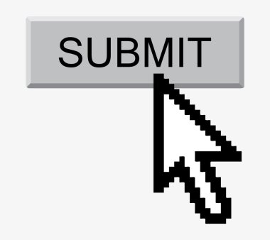 Abstract Submit button and arrow-cursor clipart