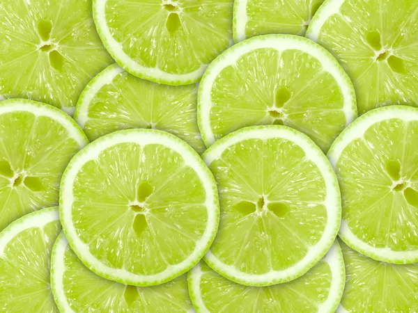 Abstract background with citrus-fruit of lemon slices — Stock Photo, Image