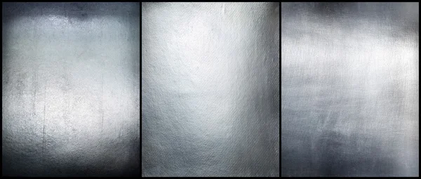 Set placa de metal fondo de acero . — Foto de Stock