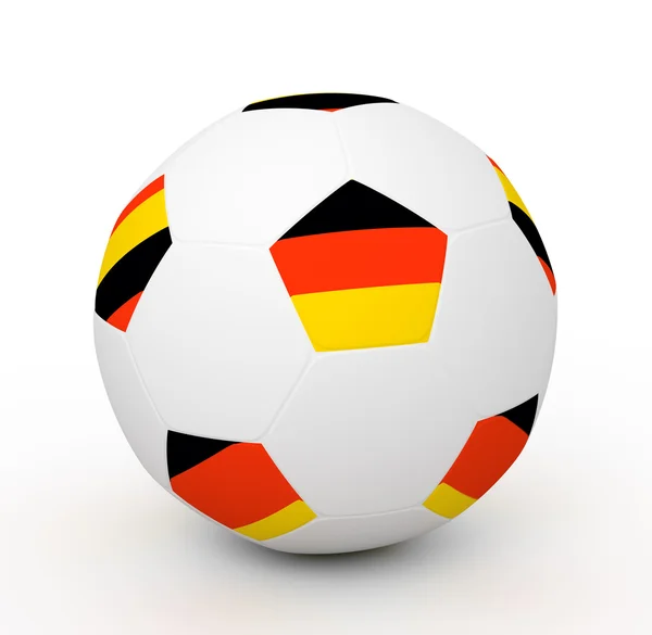 Futball labda (3D-s illusztráció) — Stock Fotó