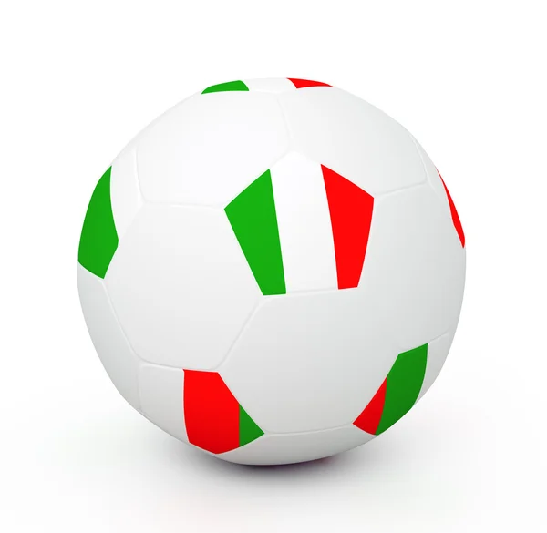 足球球 (3d 图) — 图库照片