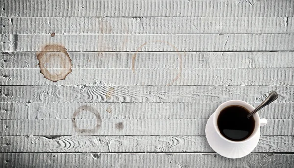 Coffee on a table — Stock Photo, Image