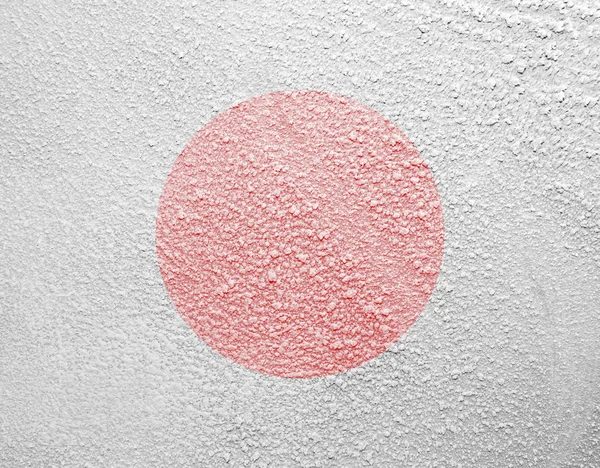 Bayrak doku Japonya — Stok fotoğraf